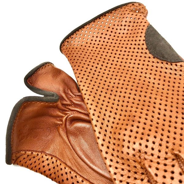 Unlined leather gloves - Coloniale/Mocca